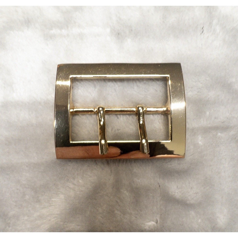 Sam Browne Replacement Belt Buckle Gold 38mm Passthrough 50mm x 38mm Fits 1.5"